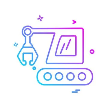 Labour tools icon design vector Ilustración de archivo