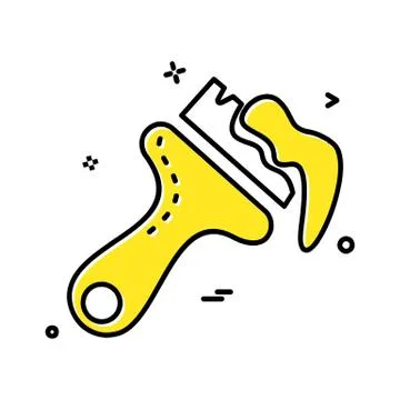 Labour tools icon design vector Ilustración de archivo