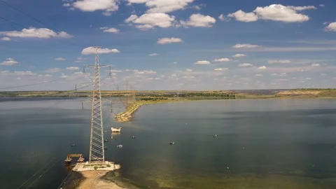Labrador dog nibbles a blanket lying on the grass. Stock Footage 137234853
