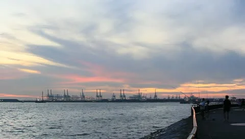 Labrador Park - PSA Port Stock Footage 10865246