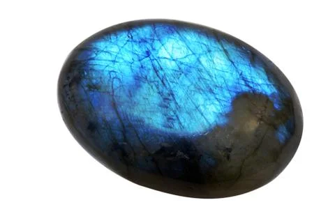 Labradorite gemstone Stock Photos