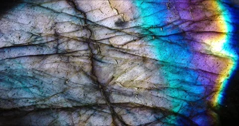 Labradorite iridescence Stock Footage 237595546