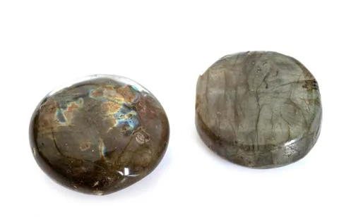 Labradorite in studio Stock Photos