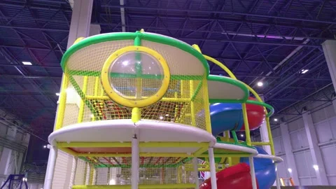 Labyrinth Amusement Park Stock Footage 160110145