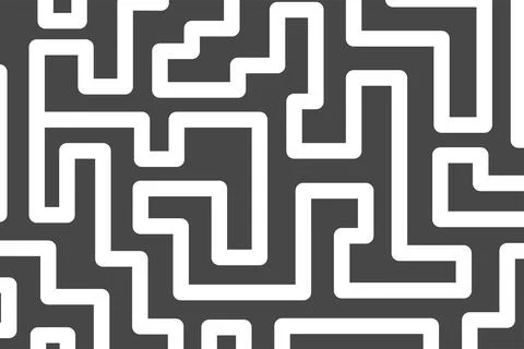 Labyrinth. Colorful Geometric Pattern. Technical Background for Textile, 스톡 일러스트