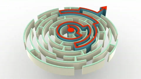 Labyrinth Stock Footage 777132