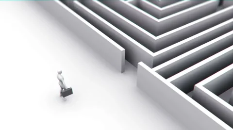 Labyrinth Stock Footage 2923872