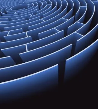 Labyrinth Stock-Illustration