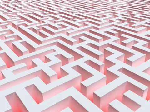 Labyrinth Stock Illustration