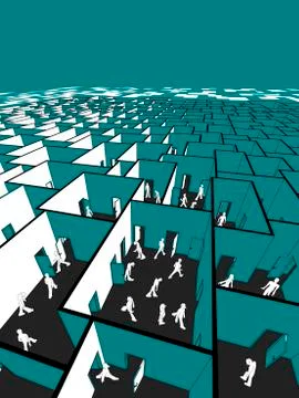 Labyrinth Stock Illustration