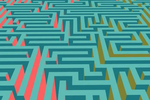 Labyrinth Stock Illustration