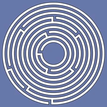 Labyrinth Stock Illustration