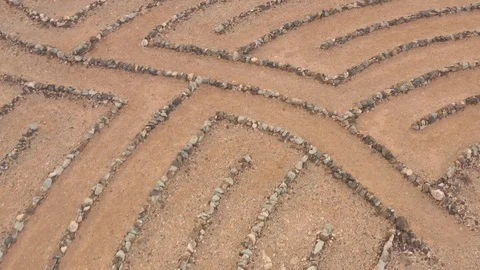 The Labyrinth just outside El Cotillo  of WOLF PATTON Stock Footage 119588170