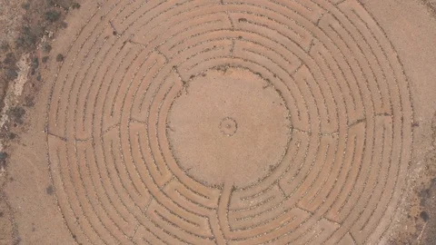 The Labyrinth just outside El Cotillo view 3  of WOLF PATTON Stock Footage 119588204