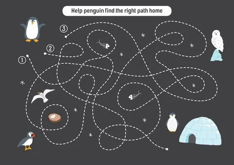 Labyrinth, Maze game for children. Logical puzzle for kids. Quest to find t.. Stock Illustration