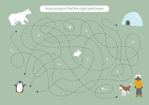 Labyrinth, Maze game for children. Logical puzzle for kids. Quest to find t.. Stock Illustration