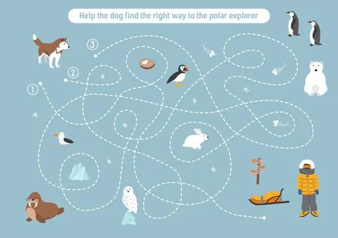 Labyrinth, Maze game for children. Logical puzzle for kids. Quest to find t.. Stock Illustration