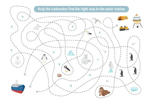 Labyrinth, Maze game for children. Logical puzzle for kids. Quest to find the Stock Illustration