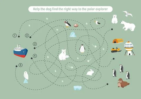 Labyrinth, Maze game for children. Logical puzzle for kids. Quest to find the Stock Illustration