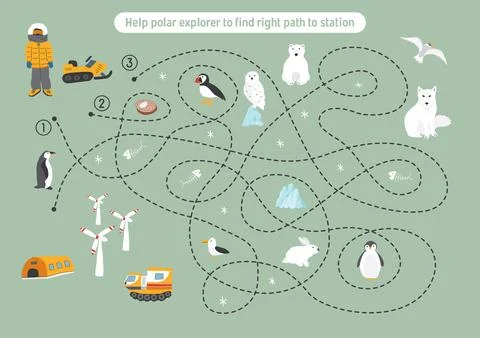 Labyrinth, Maze game for children. Logical puzzle for kids. Quest to find t.. Stock Illustration