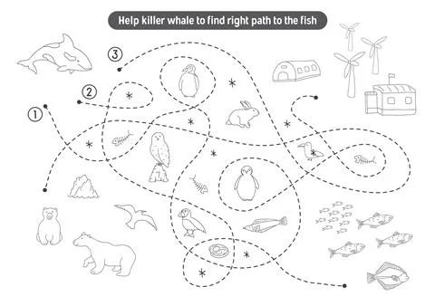 Labyrinth, Maze game for children. Logical puzzle for kids. Quest to find the Stock Illustration