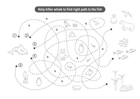 Labyrinth, Maze game for children. Logical puzzle for kids. Quest to find the Stock Illustration