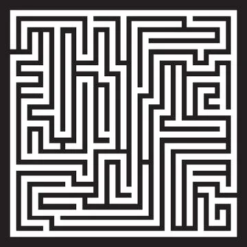 Labyrinth. Maze. Stock Illustration