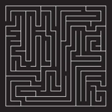Labyrinth. Maze. Stock Illustration