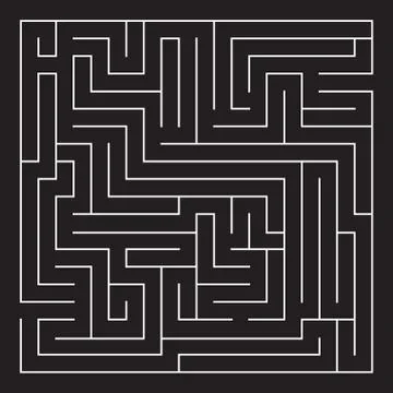 Labyrinth. Maze. Stock Illustration