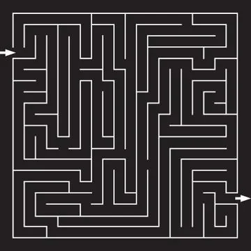 Labyrinth. Maze. Stock Illustration