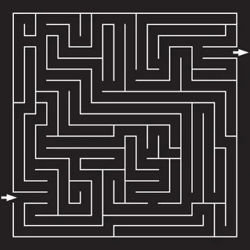 Labyrinth. Maze. Stock-Illustration