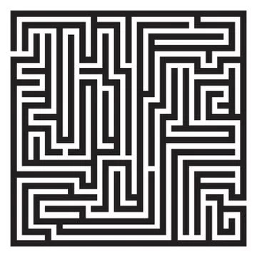 Labyrinth. Maze. Stock Illustration