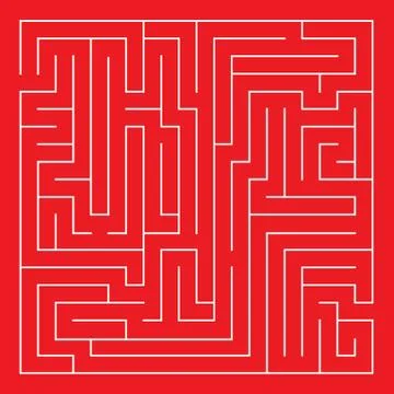 Labyrinth. Maze. Stock Illustration