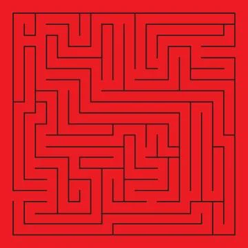 Labyrinth. Maze. Stock Illustration