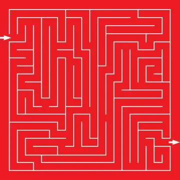 Labyrinth. Maze. Stock Illustration