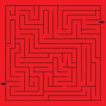 Labyrinth. Maze. Illustrazione stock