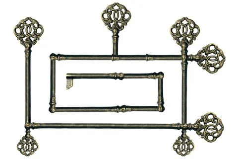 Labyrinth maze puzzle Stock Photos