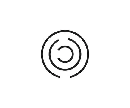 Labyrinth, maze, strategy icon. Vector illustration, flat. 스톡 일러스트