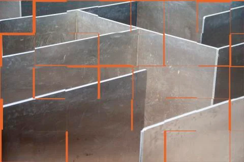 Labyrinth of Metal Stock Photos