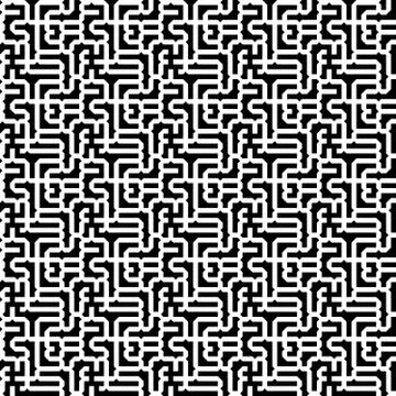 Labyrinth texture Stock Illustration