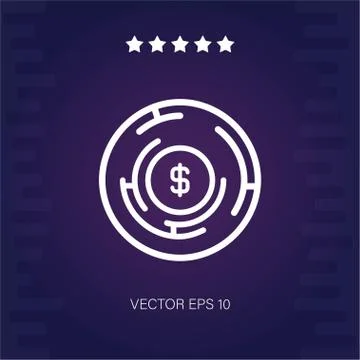Labyrinth vector icon Stock Illustration
