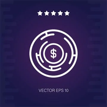 Labyrinth vector icon Illustrazione stock