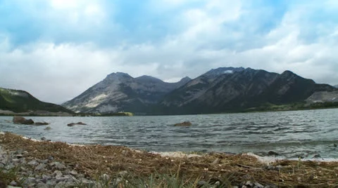 Lac des Arcs 1 Stock Footage 25565394