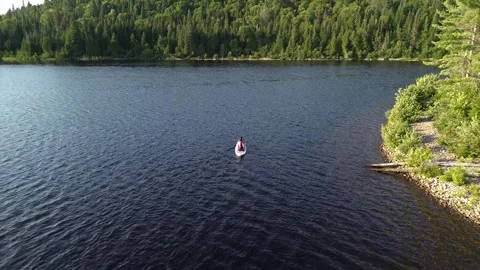 Lac des iles  55 Stock Footage 247317583