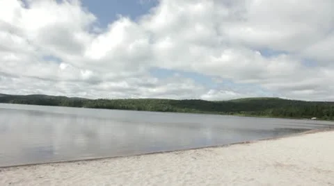 Lac des sables Stock Footage 22017160