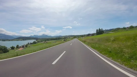 Lac Gruyeres 2 库存影片 131068357