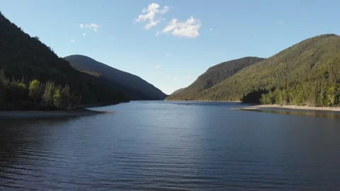 Lac Matane in Quebec Stock Footage 143169153