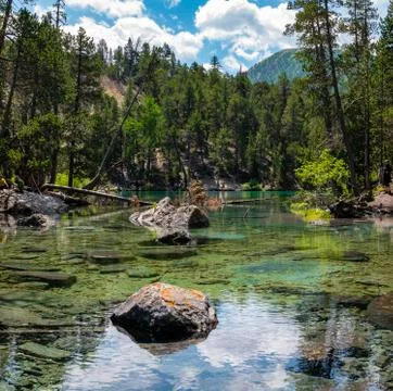 Lac Vert Stock Photos