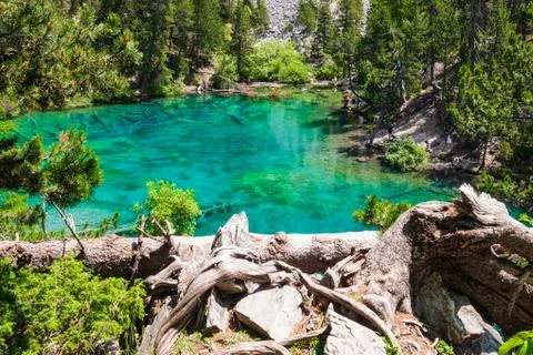 Lac Vert Stock-Fotos