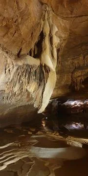 Lacave cave in the lot Stock Photos